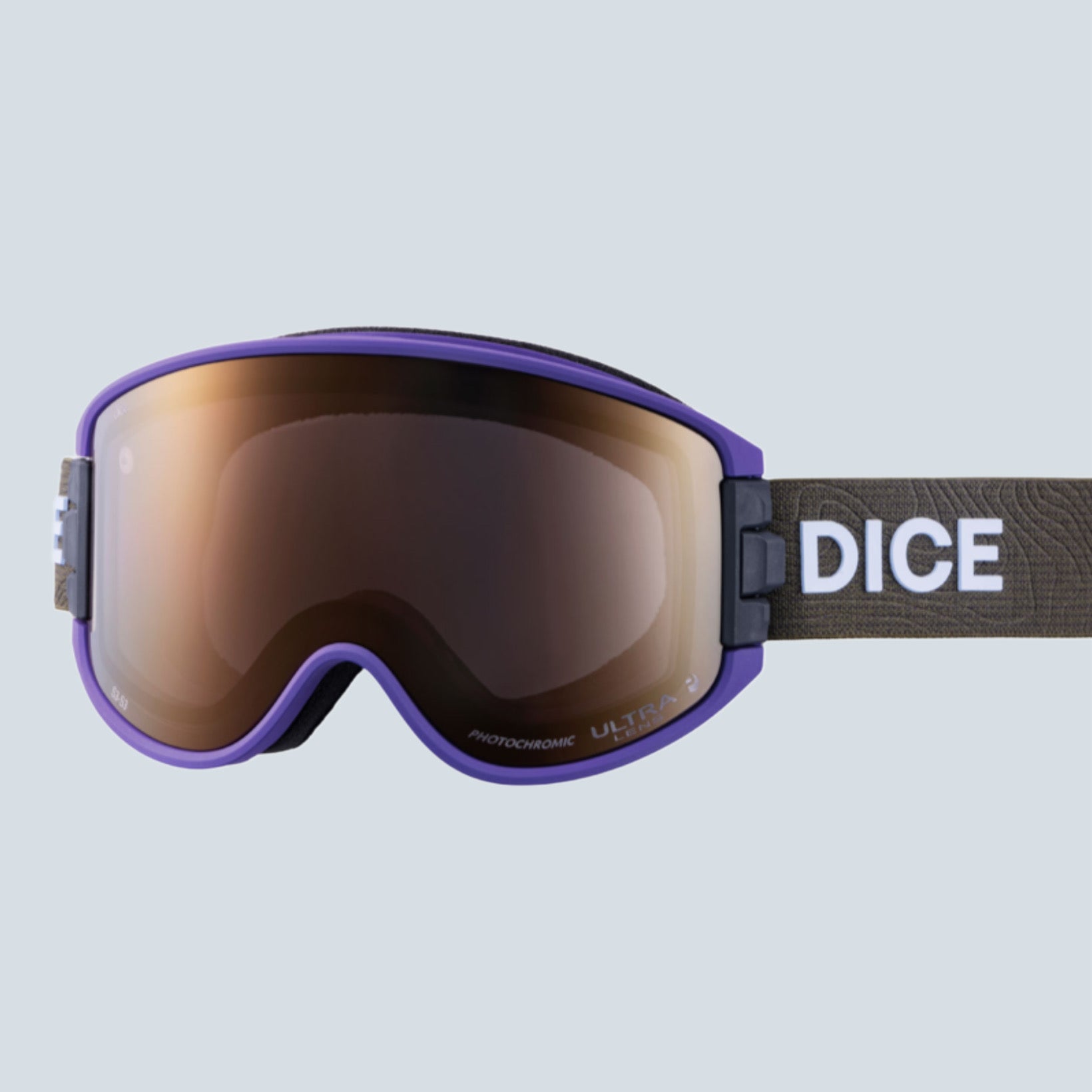DICE 25-26 GOODMAN PURPLE ゴーグル 25-26 GOODMAN Photochromic / Ultra Light Purple / Bronze Mirror